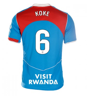 Atletico Madrid Koke #6 Dámské Alternativní Dres 2025-26 Krátký Rukáv