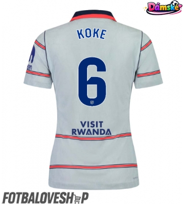 Atletico Madrid Koke #6 Dámské Alternativní Dres 2026-27 Krátký Rukáv