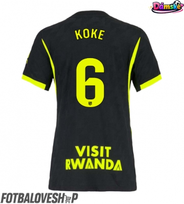 Atletico Madrid Koke #6 Dámské Venkovní Dres 2026-27 Krátký Rukáv