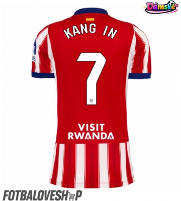 Atletico Madrid Lee Kang-in #7 Dámské Domácí Dres 2026-27 Krátký Rukáv