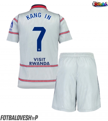 Atletico Madrid Lee Kang-in #7 Dětské Alternativní Dres 2026-27 Krátký Rukáv (+ trenýrky)