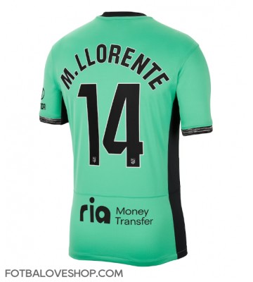 Atletico Madrid Marcos Llorente #14 Alternativní Dres 2023-24 Krátký Rukáv