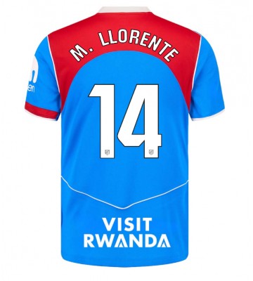 Atletico Madrid Marcos Llorente #14 Alternativní Dres 2025-26 Krátký Rukáv