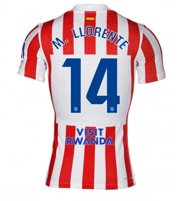 Atletico Madrid Marcos Llorente #14 Domácí Dres 2025-26 Krátký Rukáv