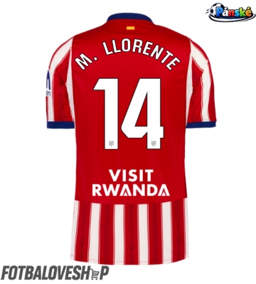 Atletico Madrid Marcos Llorente #14 Domácí Dres 2026-27 Krátký Rukáv