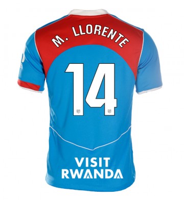 Atletico Madrid Marcos Llorente #14 Dámské Alternativní Dres 2025-26 Krátký Rukáv