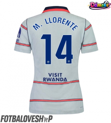Atletico Madrid Marcos Llorente #14 Dámské Alternativní Dres 2026-27 Krátký Rukáv