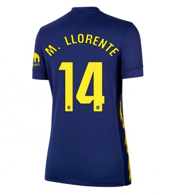 Atletico Madrid Marcos Llorente #14 Dámské Venkovní Dres 2025-26 Krátký Rukáv