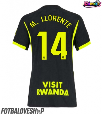 Atletico Madrid Marcos Llorente #14 Dámské Venkovní Dres 2026-27 Krátký Rukáv