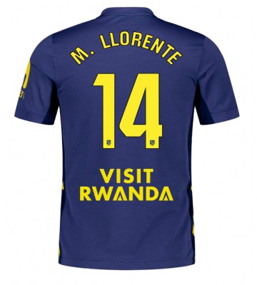 Atletico Madrid Marcos Llorente #14 Venkovní Dres 2025-26 Krátký Rukáv