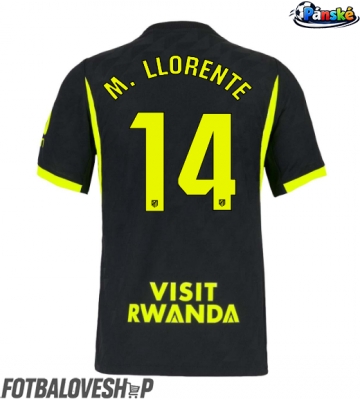 Atletico Madrid Marcos Llorente #14 Venkovní Dres 2026-27 Krátký Rukáv