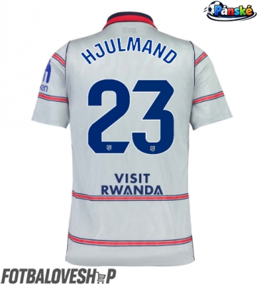 Atletico Madrid Morten Hjulmand #23 Alternativní Dres 2026-27 Krátký Rukáv