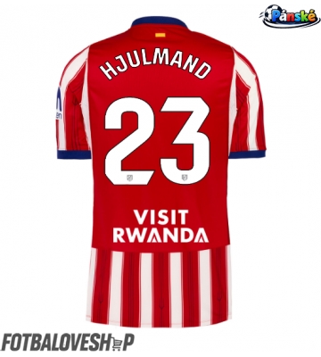 Atletico Madrid Morten Hjulmand #23 Domácí Dres 2026-27 Krátký Rukáv