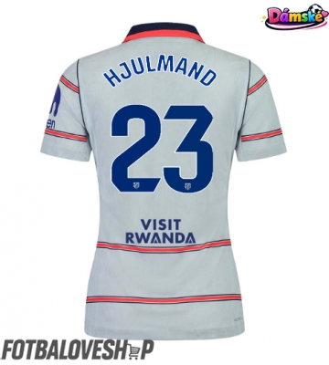 Atletico Madrid Morten Hjulmand #23 Dámské Alternativní Dres 2026-27 Krátký Rukáv