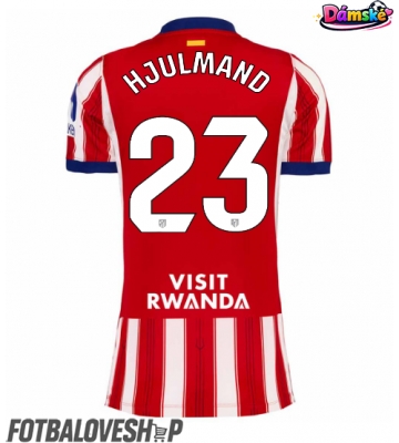 Atletico Madrid Morten Hjulmand #23 Dámské Domácí Dres 2026-27 Krátký Rukáv