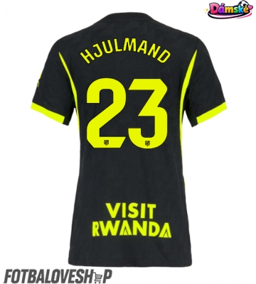 Atletico Madrid Morten Hjulmand #23 Dámské Venkovní Dres 2026-27 Krátký Rukáv