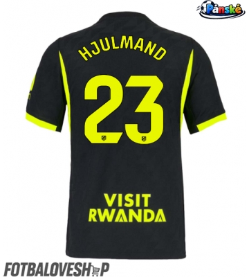 Atletico Madrid Morten Hjulmand #23 Venkovní Dres 2026-27 Krátký Rukáv