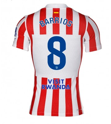 Atletico Madrid Pablo Barrios #8 Domácí Dres 2025-26 Krátký Rukáv