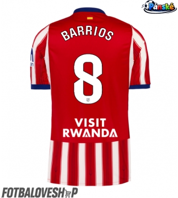 Atletico Madrid Pablo Barrios #8 Domácí Dres 2026-27 Krátký Rukáv