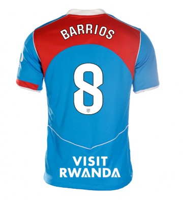 Atletico Madrid Pablo Barrios #8 Dámské Alternativní Dres 2025-26 Krátký Rukáv