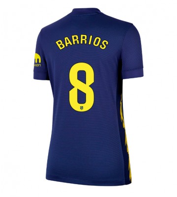 Atletico Madrid Pablo Barrios #8 Dámské Venkovní Dres 2025-26 Krátký Rukáv