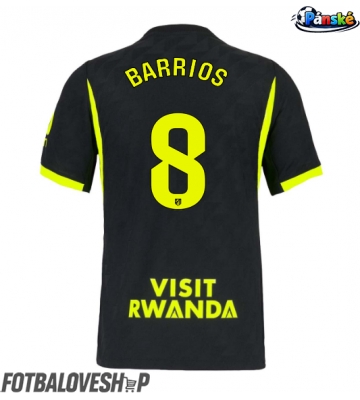 Atletico Madrid Pablo Barrios #8 Venkovní Dres 2026-27 Krátký Rukáv
