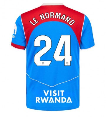 Atletico Madrid Robin Le Normand #24 Alternativní Dres 2025-26 Krátký Rukáv