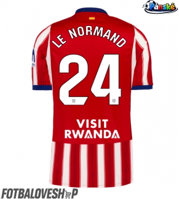Atletico Madrid Robin Le Normand #24 Domácí Dres 2026-27 Krátký Rukáv
