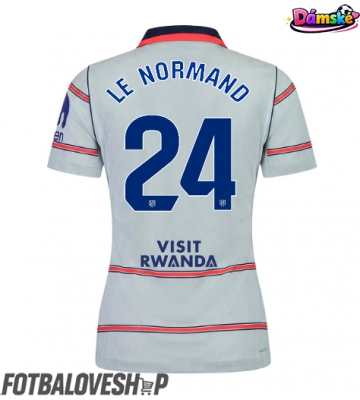 Atletico Madrid Robin Le Normand #24 Dámské Alternativní Dres 2026-27 Krátký Rukáv
