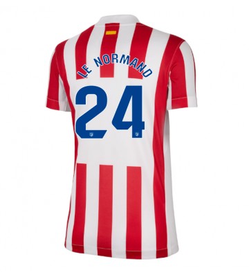 Atletico Madrid Robin Le Normand #24 Dámské Domácí Dres 2025-26 Krátký Rukáv