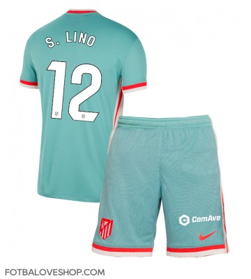 Atletico Madrid Samuel Lino #12 Dětské Venkovní Dres 2024-25 Krátký Rukáv (+ trenýrky)
