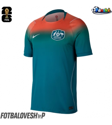 Austrálie Venkovní Dres MS 2026 Krátký Rukáv