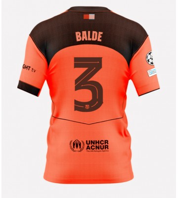 Barcelona Alejandro Balde #3 Alternativní Dres 2025-26 Krátký Rukáv