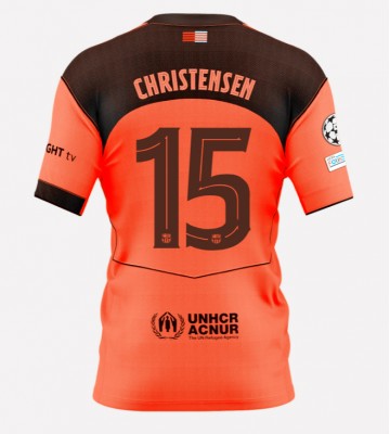 Barcelona Andreas Christensen #15 Alternativní Dres 2025-26 Krátký Rukáv
