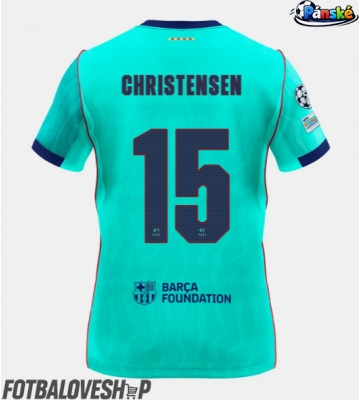 Barcelona Andreas Christensen #15 Alternativní Dres 2026-27 Krátký Rukáv