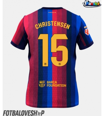 Barcelona Andreas Christensen #15 Domácí Dres 2026-27 Krátký Rukáv