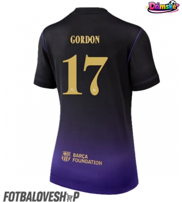Barcelona Anthony Gordon #17 Dámské Venkovní Dres 2026-27 Krátký Rukáv