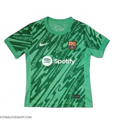 Barcelona Brankářské Venkovní Dres 2024-25 Krátký Rukáv