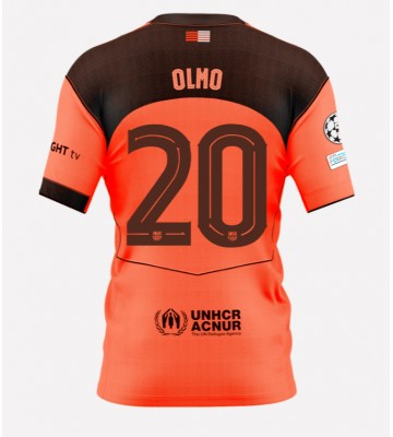 Barcelona Dani Olmo #20 Alternativní Dres 2025-26 Krátký Rukáv