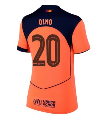 Barcelona Dani Olmo #20 Dámské Alternativní Dres 2025-26 Krátký Rukáv