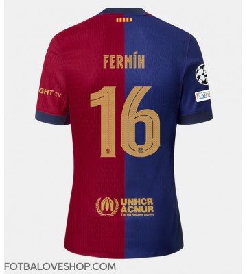 Barcelona Fermin Lopez #16 Domácí Dres 2024-25 Krátký Rukáv