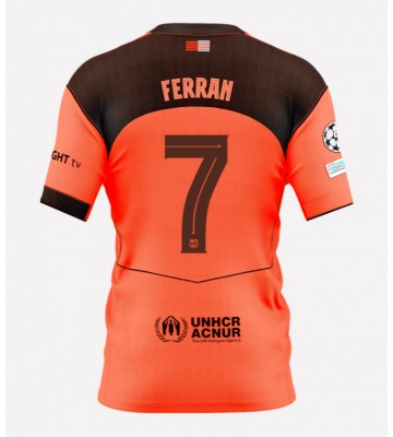 Barcelona Ferran Torres #7 Alternativní Dres 2025-26 Krátký Rukáv