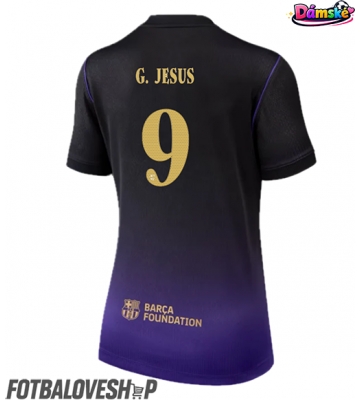 Barcelona Gabriel Jesus #9 Dámské Venkovní Dres 2026-27 Krátký Rukáv