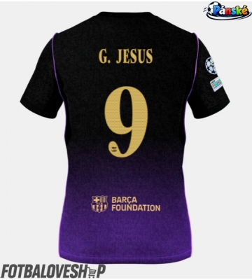 Barcelona Gabriel Jesus #9 Venkovní Dres 2026-27 Krátký Rukáv