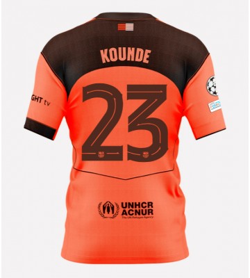 Barcelona Jules Kounde #23 Alternativní Dres 2025-26 Krátký Rukáv
