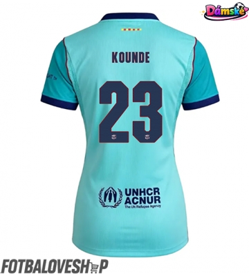 Barcelona Jules Kounde #23 Dámské Alternativní Dres 2026-27 Krátký Rukáv