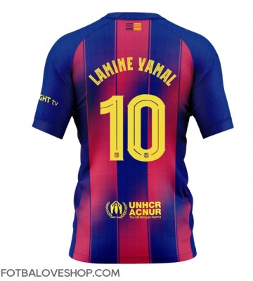 Barcelona Lamine Yamal #10 Domácí Dres 2025-26 Krátký Rukáv