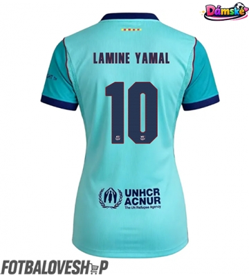 Barcelona Lamine Yamal #10 Dámské Alternativní Dres 2026-27 Krátký Rukáv