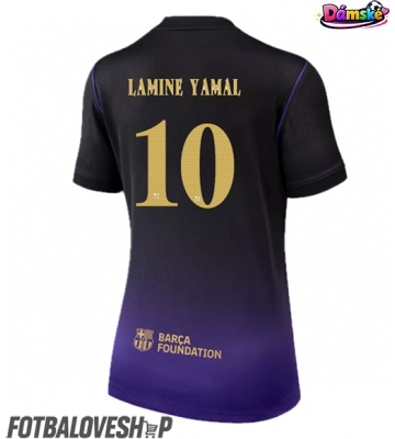 Barcelona Lamine Yamal #10 Dámské Venkovní Dres 2026-27 Krátký Rukáv