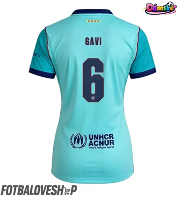 Barcelona Paez Gavi #6 Dámské Alternativní Dres 2026-27 Krátký Rukáv